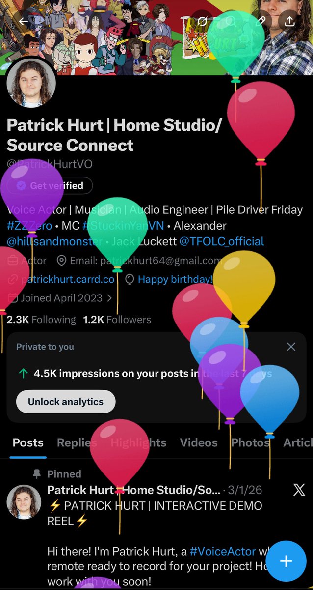 Patrick Hurt | Home Studio/Source Connect tweet media