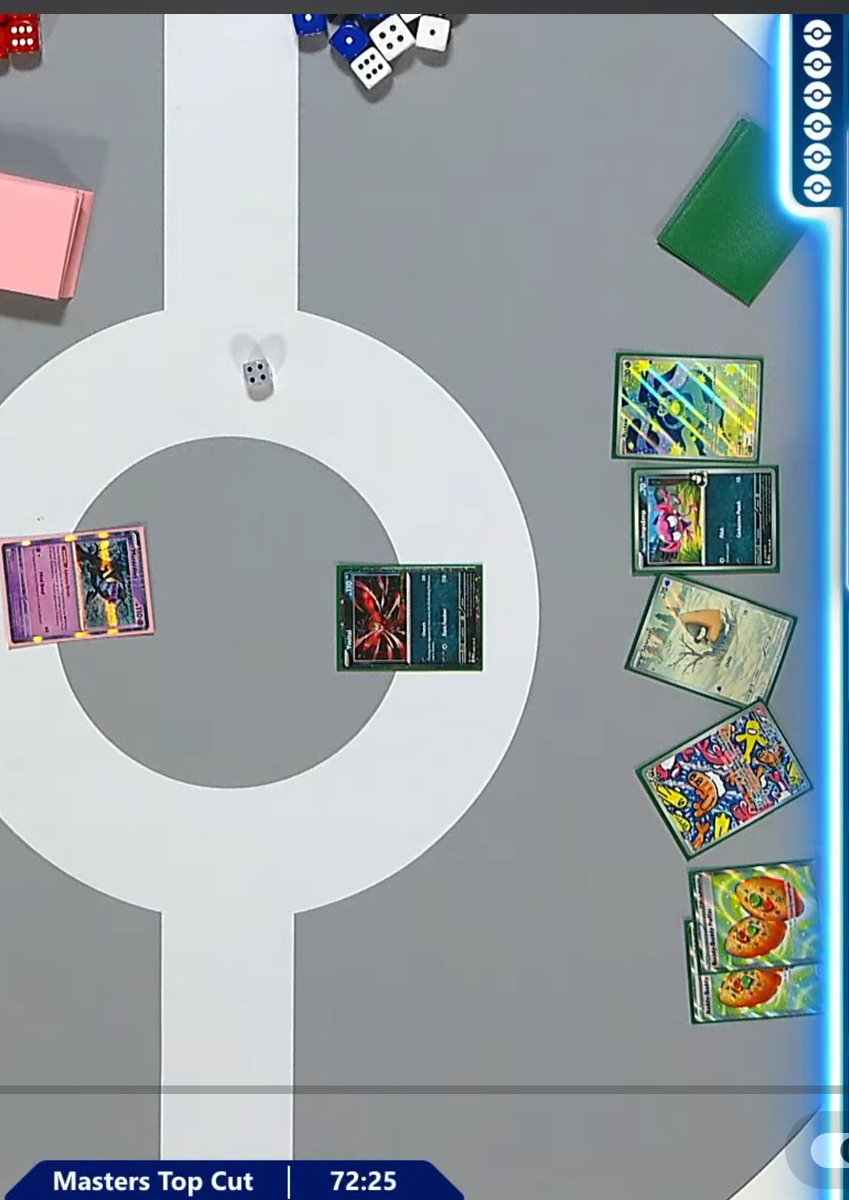I have a confession to make. I said I'd watch @Jezyk46's top cut match in  Prague, but after the first turn, I went and played my own TCG live game  for the