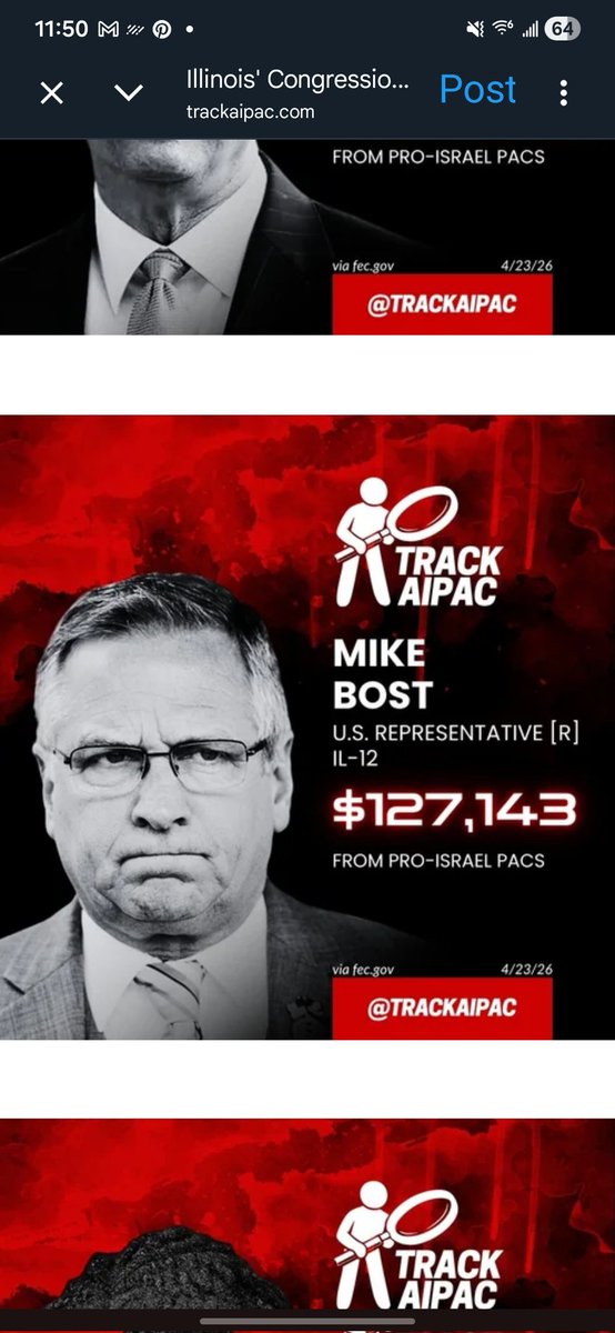 SStarroots's tweet photo. @ImBreckWorsham Anyone else in Illinois wanting to vote Mike Bost out, this is who he's running against. Her name is Julie Fortier, and I like her already... https://t.co/DADhW0rq7z