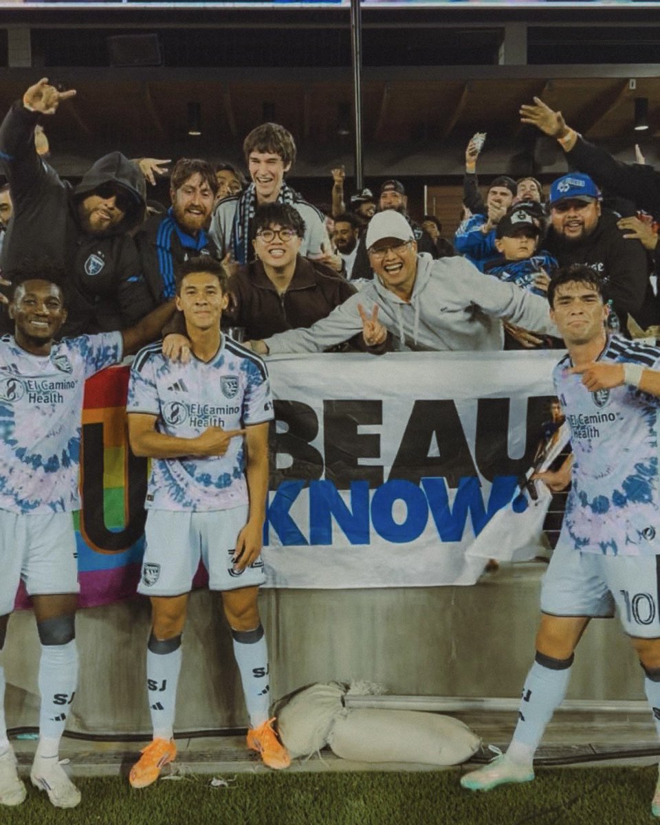 SJEarthquakes's tweet photo. You already know 💥💥💥

Congratulations to @beau_leroux for his brace in tonight’s @opencup match! https://t.co/K85DgPTkZV