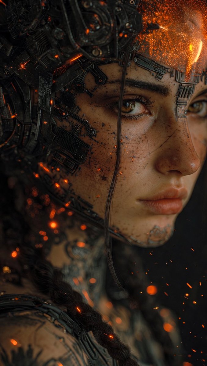 21stmillennium's tweet image. #21stMillennium #Cyberpunk #AIArt #SciFiArt