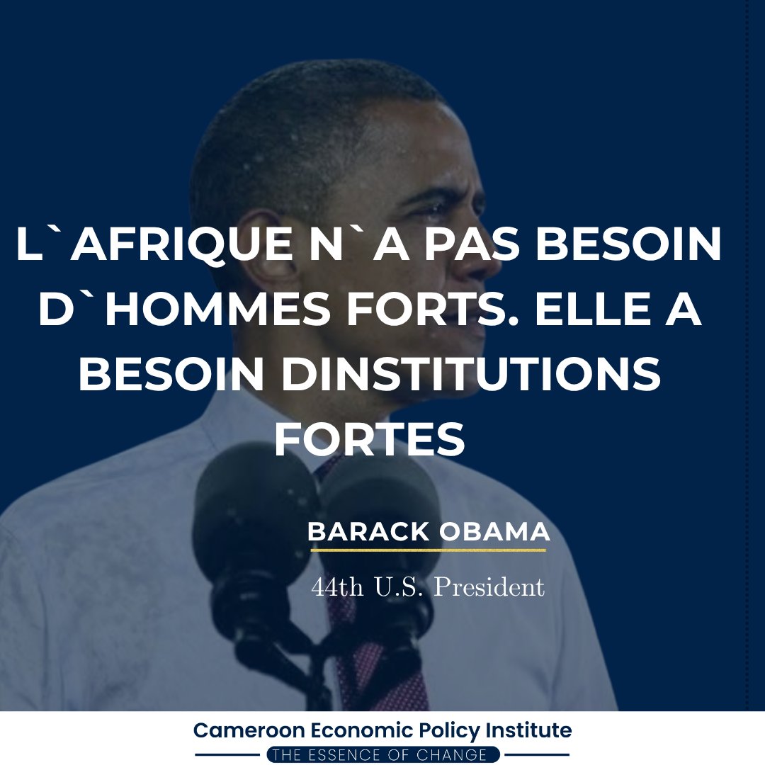 Cameroon Economic Policy Institute (CEPI) tweet media