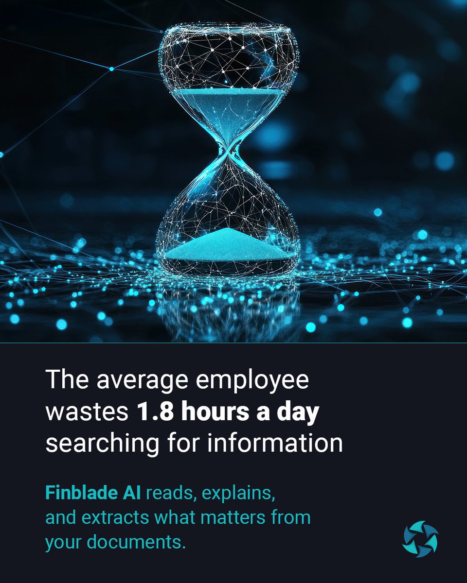 FinBladeAI's tweet photo. Searching isn't counted as work, but finding is. Finblade AI’s Semantic Search understands intent, not just keywords.
It reads, explains, and extracts what matters from your JPEGs, PDFs and images.

Explore this feature at:
https://t.co/BLZldey2mZ https://t.co/7hhPjC1UXX