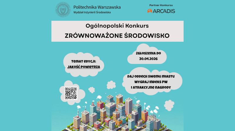 Przypominamy o Ogólnopolskim Konkursie „Zrównoważone Środowisko”. Portal uczelnie.info.pl jest patronem medialnym tego wydarzenia! Zgłoszenia do 30 kwietnia 2026 roku!
uczelnie.info.pl/zostan-inzynie…
--
#konkursy #zrównoważoneśrodowisko #konkurs