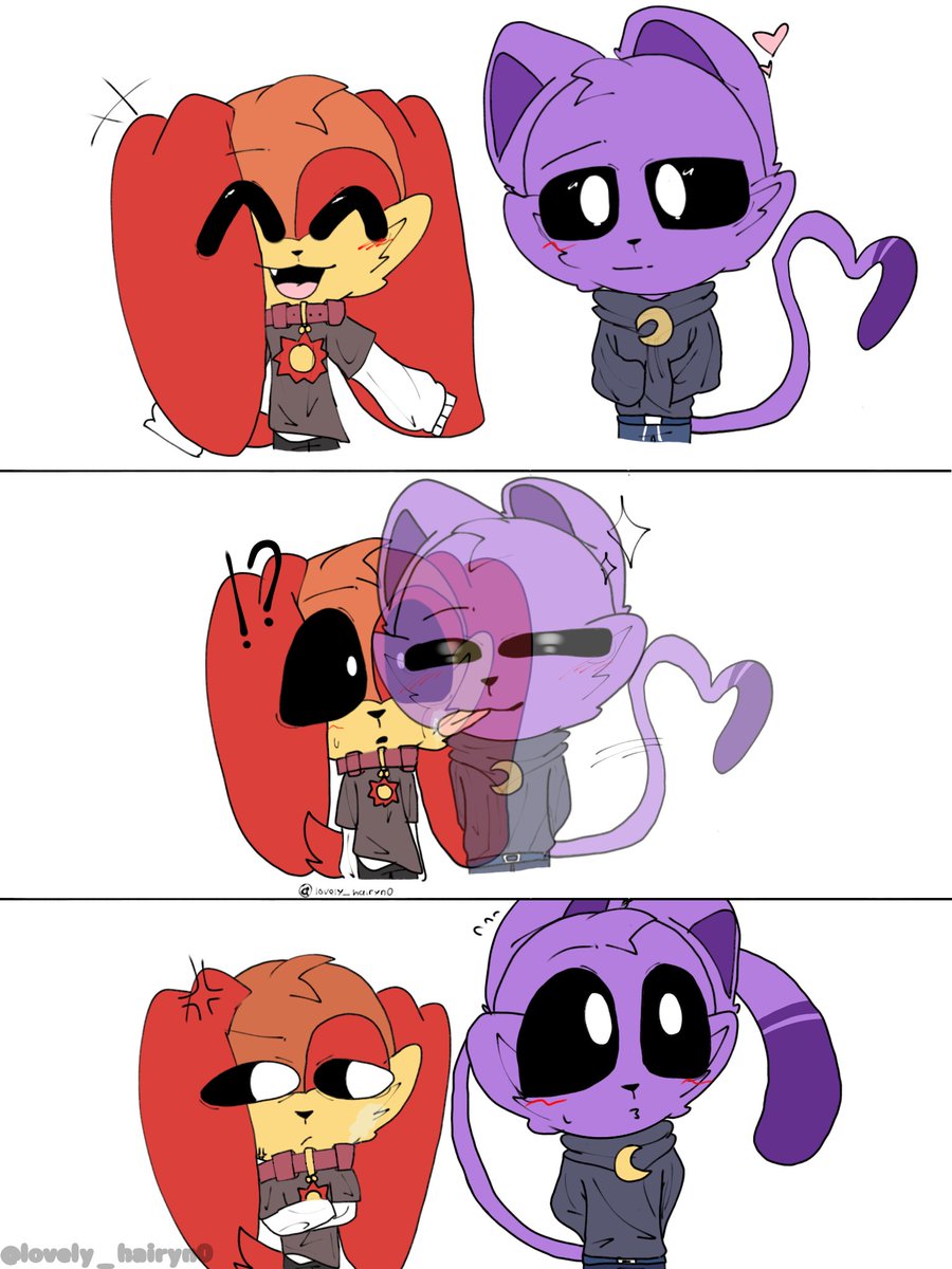 lovely_hairyn0's tweet image. new comic! (1/?)
#smillingcritters #dogday #catnap #daynap #comic