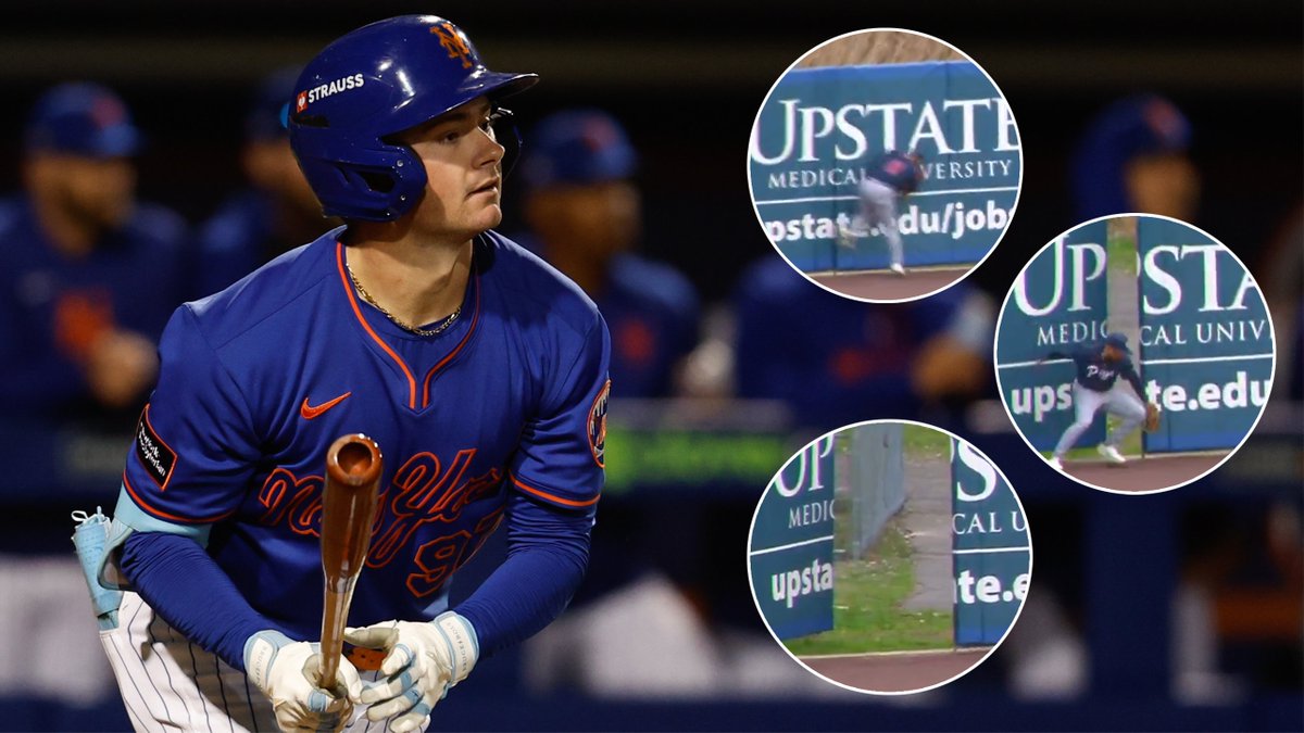 MLBPipeline's tweet image. 🔶 Fastest #Mets home-to-third time since 2024
🔷 Three-hit, two-RBI Triple-A debut

#Mets No. 3 prospect A.J. Ewing is breaking down the door on his way to Queens ... in more ways than one: atmlb.com/494BY07