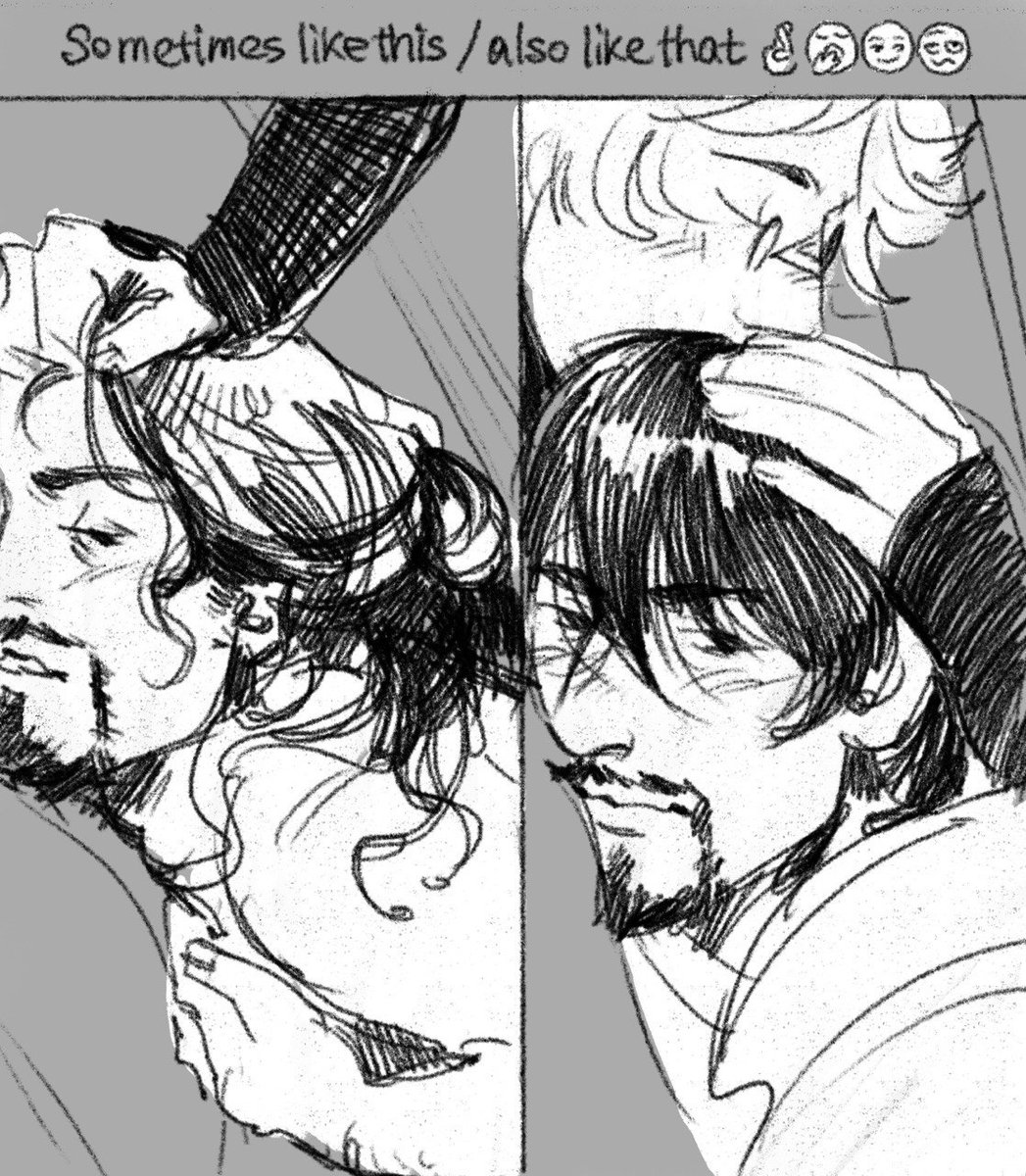 for what do you need that long hair? well, Qifrey knows..
#tongariboushinoatorie #witchhatatelier #orufrey #Δ帽子