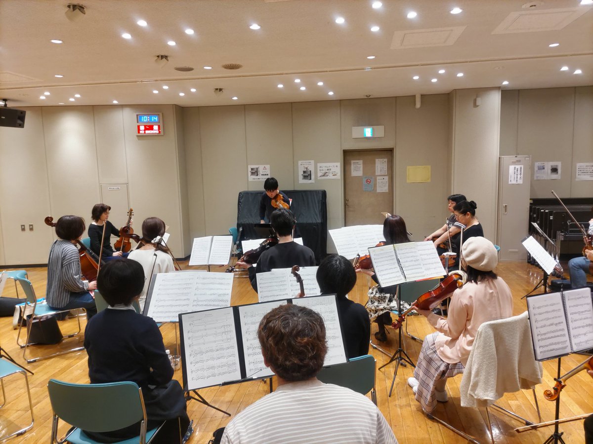tbmorch's tweet photo. 4/29TBMO弦楽アンサンブルです♪

#アマオケ　#初心者　#団員募集中　#ヴァイオリン　#ヴィオラ　#チェロ　#コントラバス　#弦楽アンサンブル　#アマオケと繋がりたい https://t.co/fPcZjALgd4