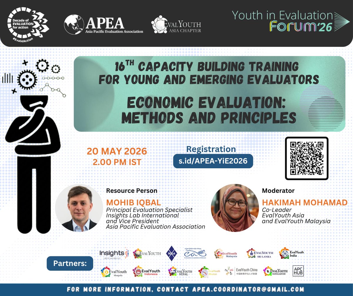 Asia Pacific Evaluation Association tweet media