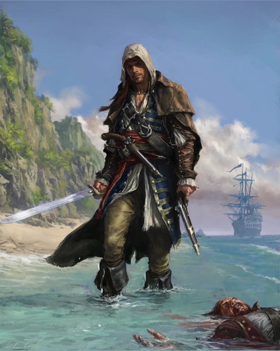 cimerians's tweet image. AC art by Karl Kopinski
#assassinscreedblackflag #gameart