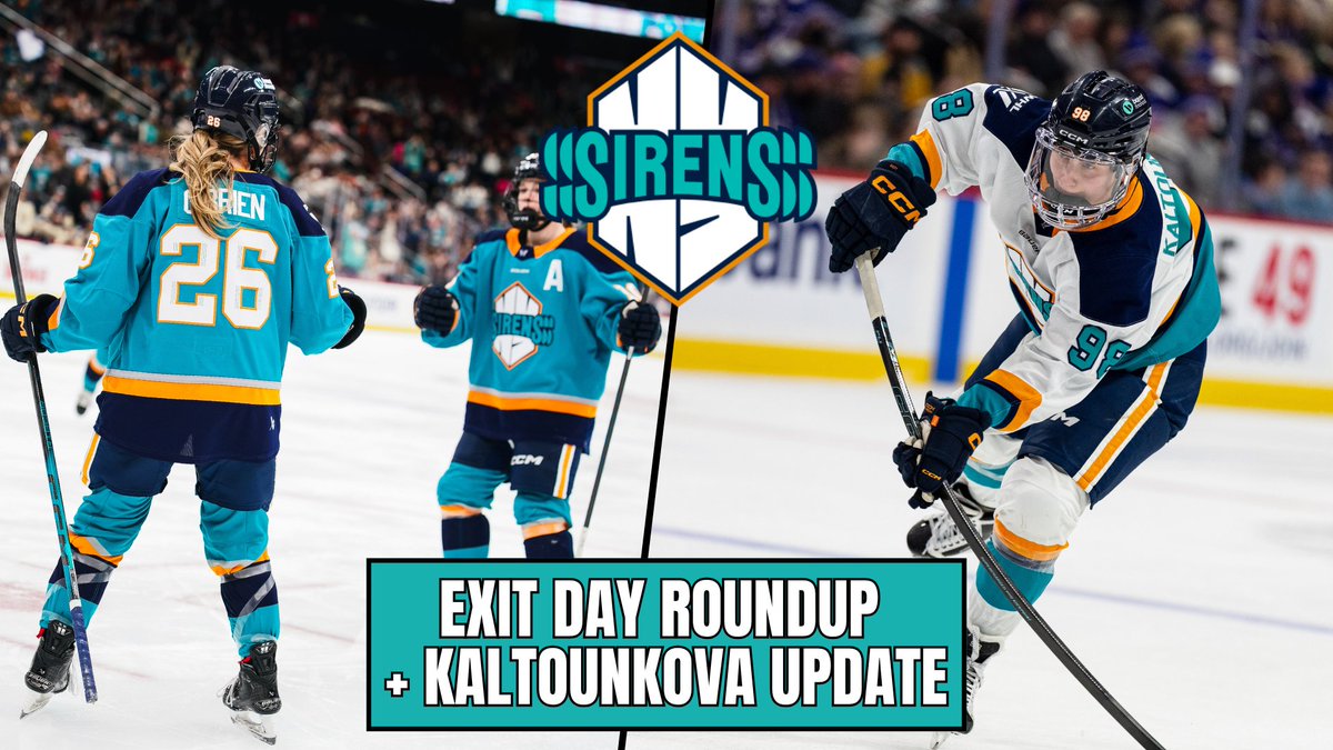 SweetLouuuuu's tweet photo. Unpacking everything from New York Sirens exit day in the latest edition of "Sirens Sounds"!

- Kaltounkova's injury
- Sirens react to disappointing finish
- xGF vs on-ice results
And more in this comprehensive roundup ⤵️

https://t.co/QEstj6CKP7 https://t.co/dcCZluVq91