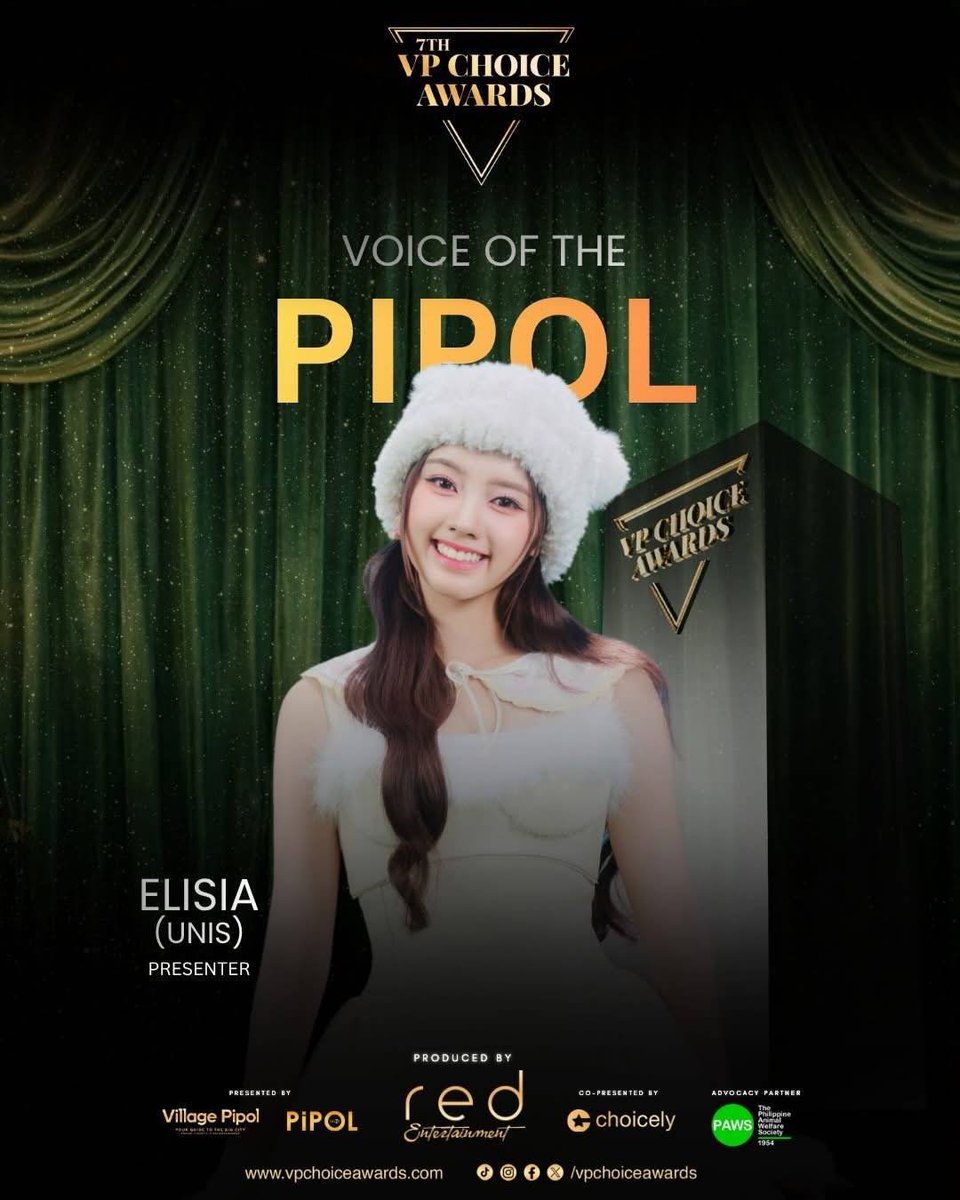 uniszone's tweet photo. Grace, charm and star power — she's ready to shine!

Elisia will appear later as an award presenter at The VP Choice Awards.

Catch the live broadcast on the VPCA app and YouTube starting at 6:00 PM.

#UNIS #유니스 #ユニス https://t.co/MZffsW79mx