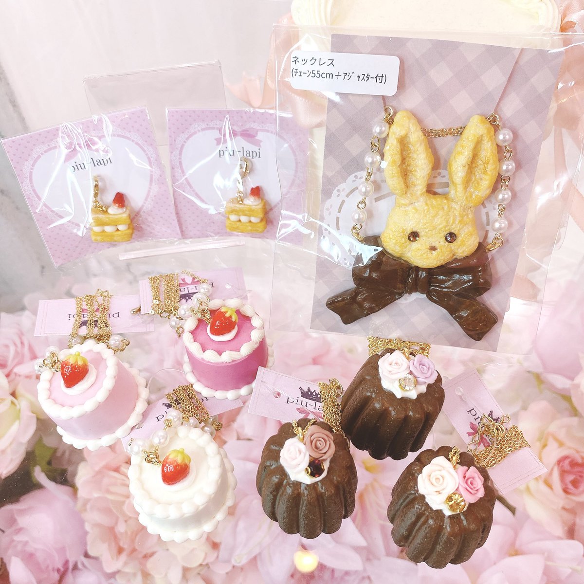 Kawaii__Stars's tweet photo. Kawaii☆Stars原宿本店
カワスタ💎キラキラガーリー🎀✨

4月29日
♡ただ今の店舗状況です♡

piu-lapiさま

リアルよりぷっくりガーリー💕
カラフルなローズマカロンの🌹🌈
ネックレスやチャームに✨
合わせてかわいい♡sweetなリング💞

ぜひ店頭でご覧ください💭

通販ご希望の方は
ご希望の方は作品に⭕️をつけて 
DMまでお問い合わせください♡