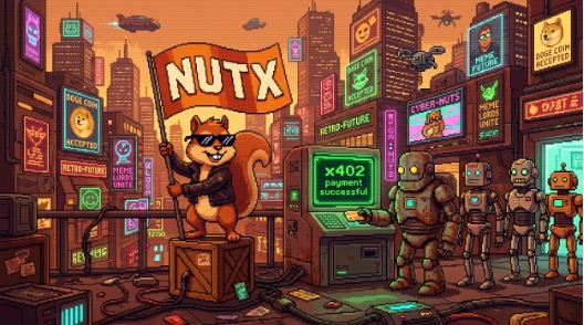 Nutx_Chain's tweet photo. AI is learning to see.
Blockchains are learning to act.
Memes are learning to survive.

$NUTX was built for the era where agents trade, communities move, and culture settles on-chain.
Layer2 is no longer enough. It needs personality. https://t.co/OTw6aut8JF