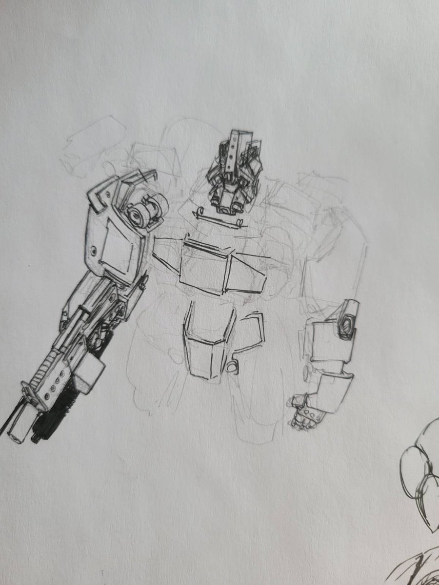 8_hour_terror's tweet image. Small drawing
#art #doodle #artwork #sketch #drawing #OC #character #illustration #robot #robots #mech #mecha #WIP