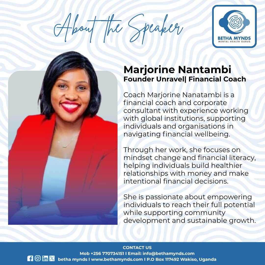 bethamynds's tweet photo. Money is not just about what you earn, It’s also about what you feel.

🔹The pressure to keep up.
🔹The need to reward yourself.
🔹The anxiety that lingers, even when your income is consistent 

Join us live at 6:00Pm 
👉 https://t.co/pZw2KgJlpi

With Coach  @NantambiMarjor1 https://t.co/VoS62bvjo4