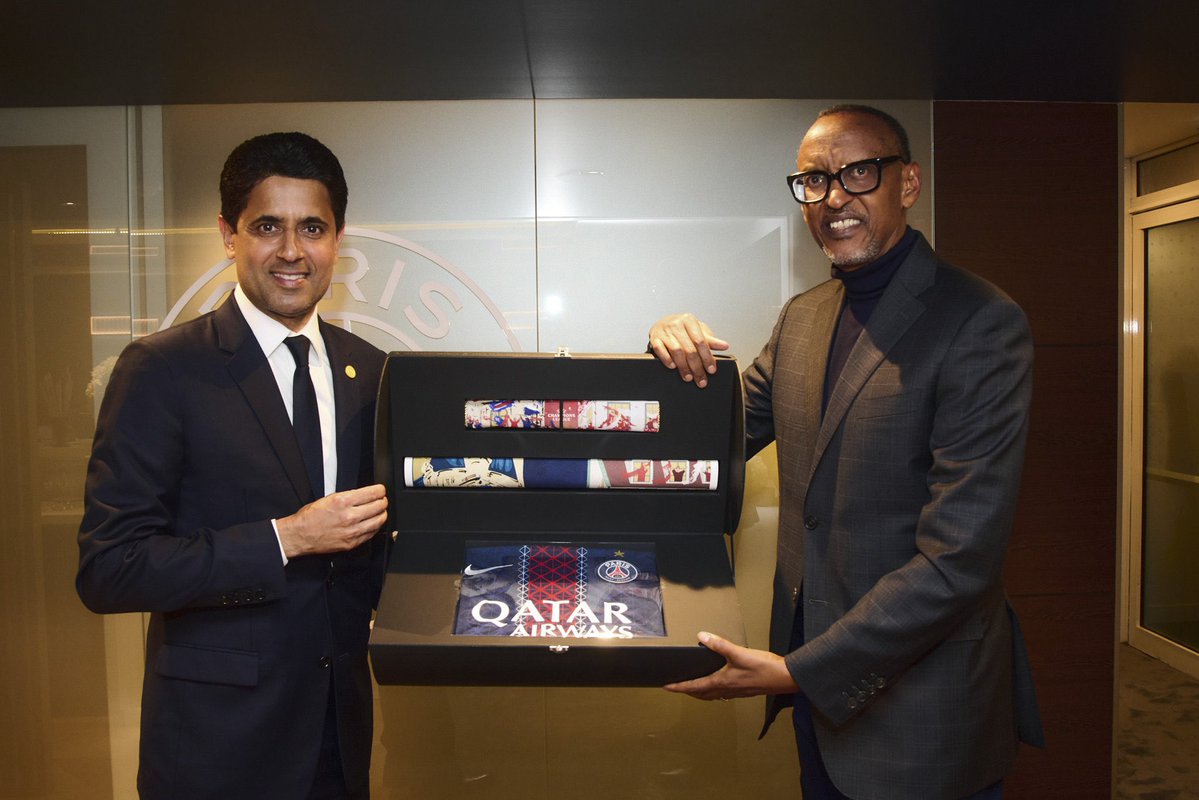 albcontact's tweet image. Last night 
#VisitRwanda partner PSG defeated Bayern Munich.

Sport ⚽️ is sport and is wonderful…
beyond sport…
there is Vision.

#Rwanda 🇷🇼 has vision