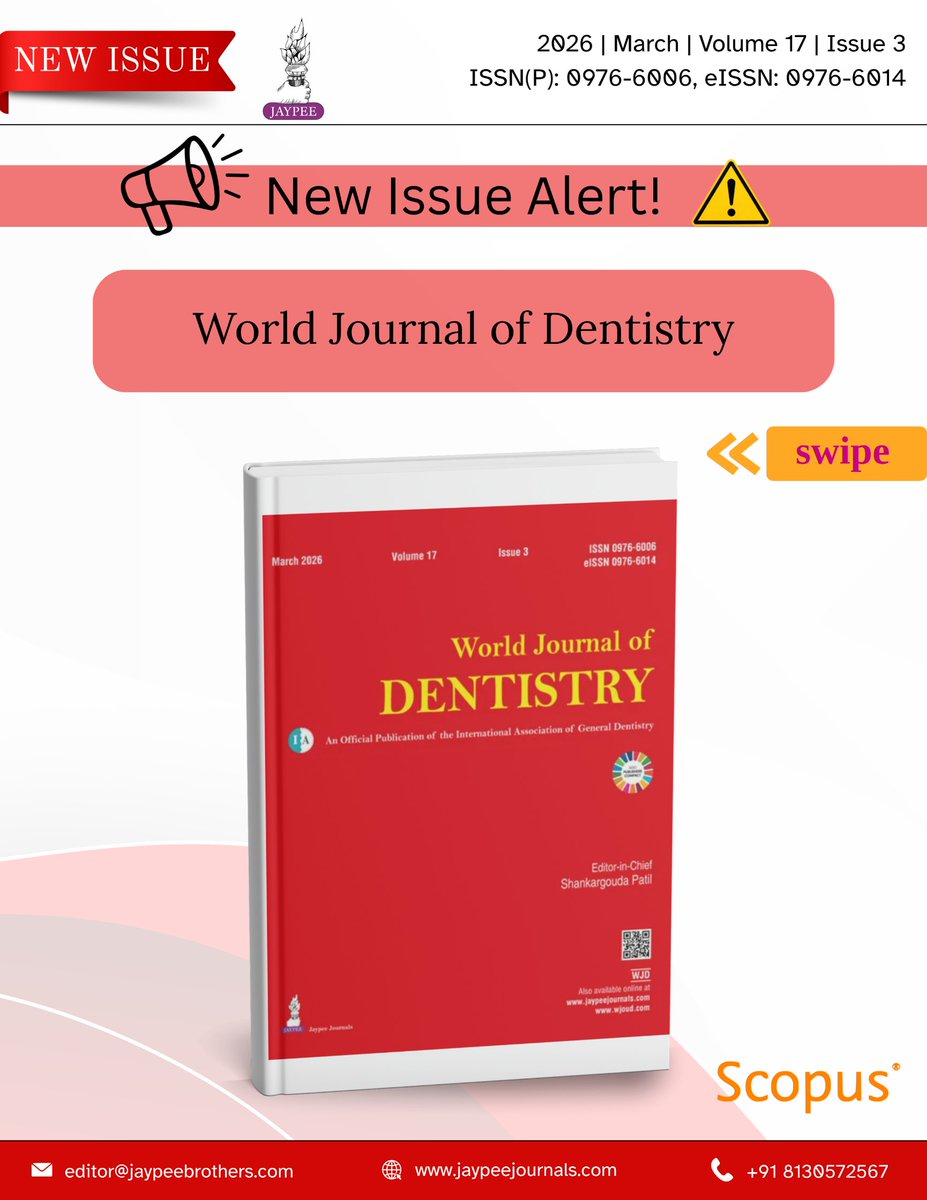 Jaypee Journals tweet media