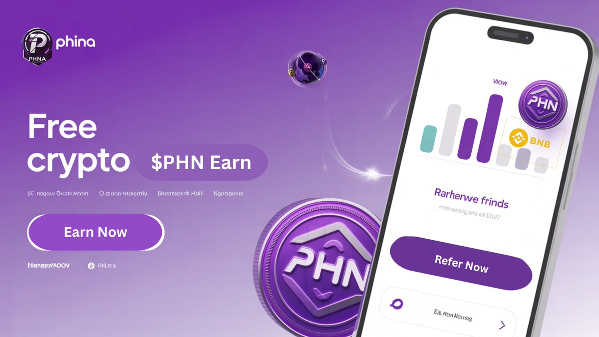 phinanetwork's tweet image. FREE CRYPTO EARNING START NOW💰

⚡Mining • Trading • Play to Earn

🆓Create account &amp;amp; start earning instantly
💸Earn BIG as an early user
👥Refer friends — earn faster &amp;amp; more
⛏️Daily #rewards + instant #withdrawals
🌐phina.network

#Refer #EarnCrypto #Airdrop #ICO