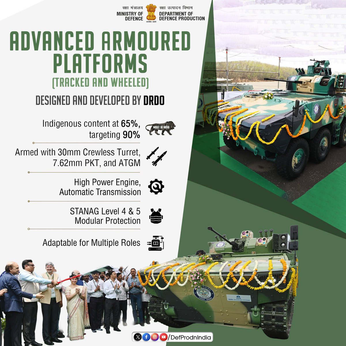 Defence Production India tweet media