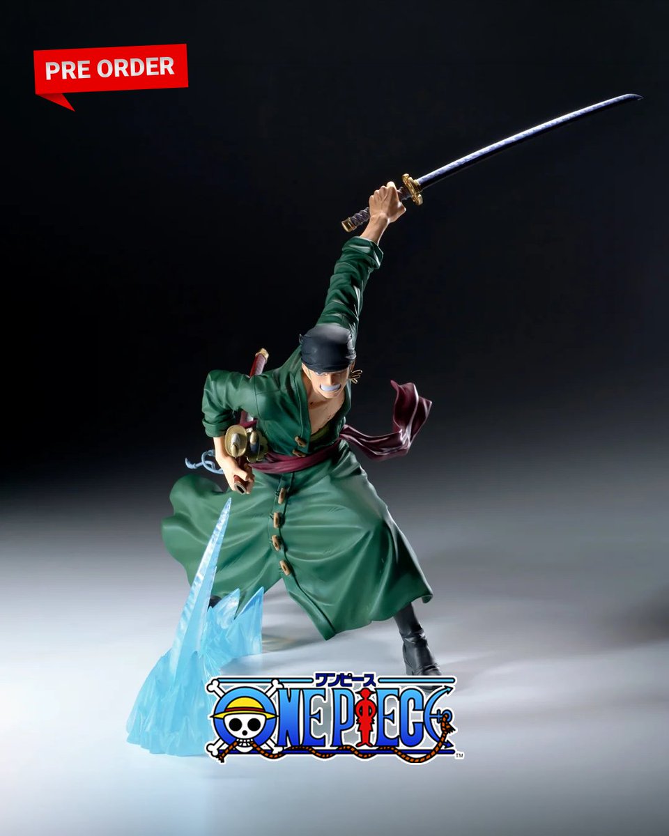 japandco_net's tweet photo. ONE PIECE - MAXIMATIC PLUS Roronoa Zoro ! ⚔️🟢🔥
🗓️ Date de sortie : septembre 2026
🛒 https://t.co/QJ9t4IkpjM
@onepiecepassion @Leo_et_Max
#OnePiece #RoronoaZoro #MaximaticPlus #Banpresto #japandco https://t.co/QevhJwbJ48