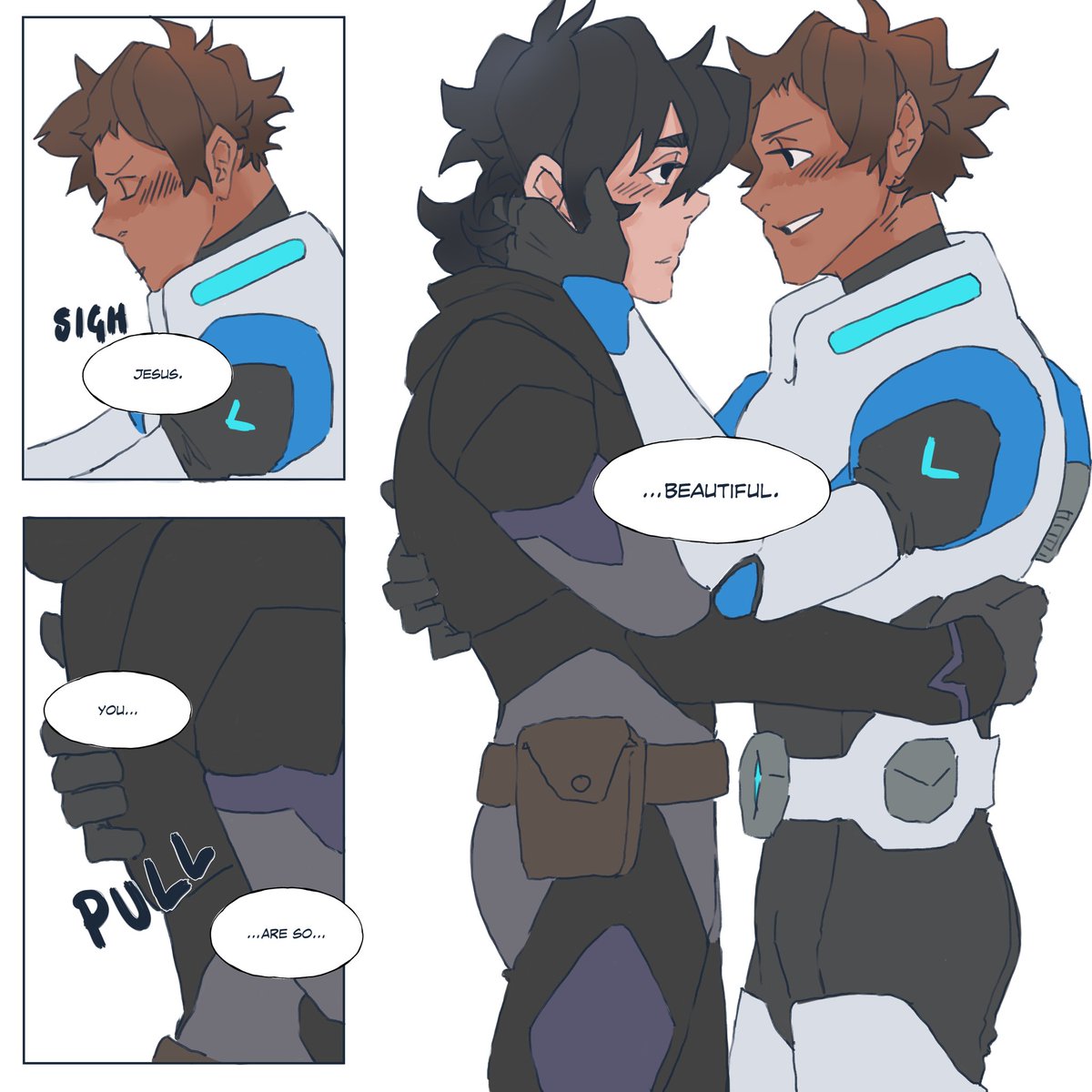 anonamagal's tweet photo. Final part of my #klance comic. I hope you enjoyed it 🥰 xx https://t.co/2RLhIUzjds