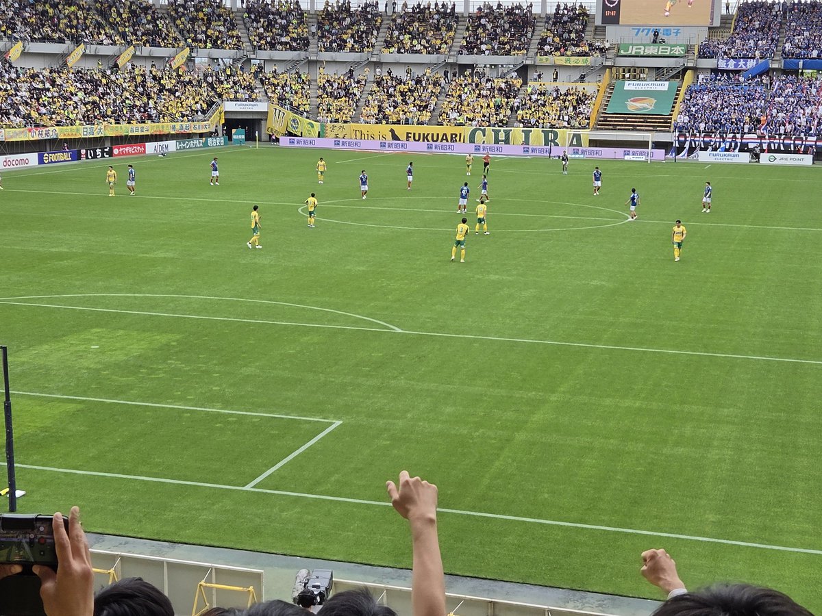 シャルロッテ@5/23アウェー柏戦in日立台⚽⚽ tweet media