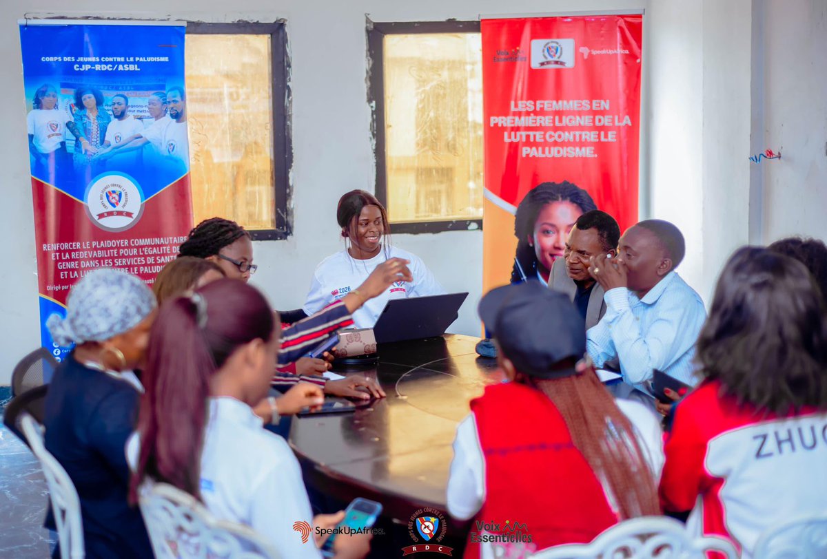 RDC_IYAFP's tweet photo. #Journée_Mondiale_Du_Paludisme2026

À l’occasion de la Journée mondiale de lutte contre le paludisme , l’OSC @JeunesContre avec l’accompagnement de @RDC_IYAFP dans le cadre du projet #VE_PALU de @SpeakUpAfrica1 , a organisé une sensibilisation sur les enjeux du #Paludisme à Kin. https://t.co/3ryhJMXJ2D