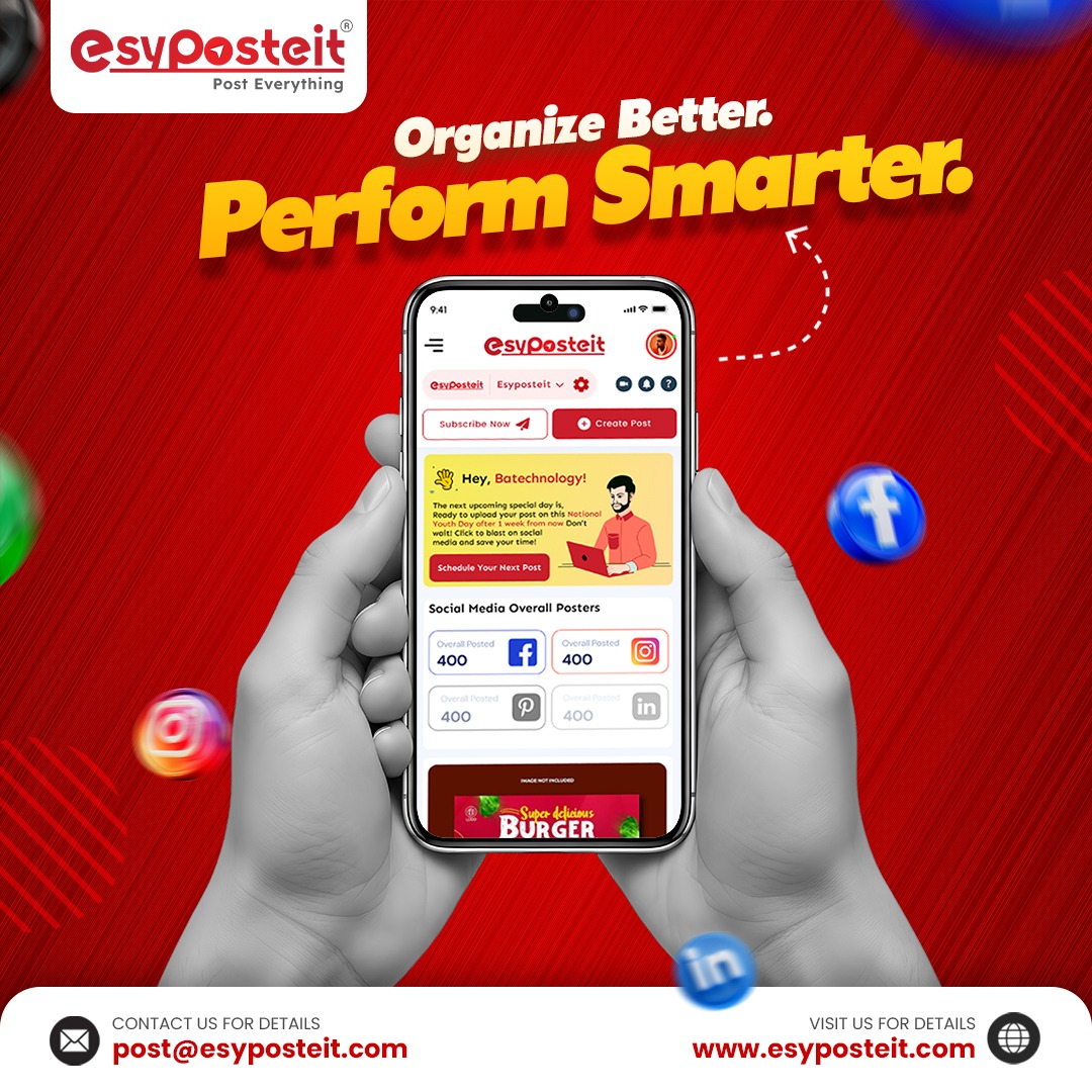 Esyposteit's tweet image. Structure your content and improve results with Esyposteit.
📩post@esyposteit.com
🌐esyposteit.com
#SocialMediaManager #DigitalGrowth #SmartMarketing #SocialMediaSuccess #socialmediaoptimization