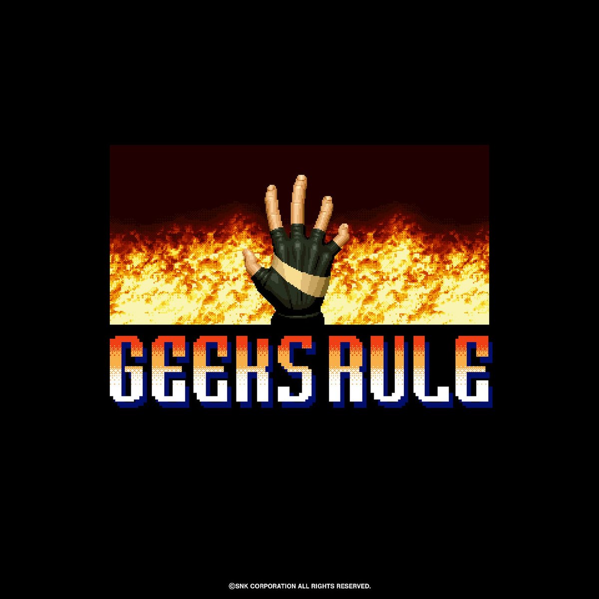 GEEKS RULE × THE KING OF FIGHTERS '95 コラボTeeが2026年 5/3 発売