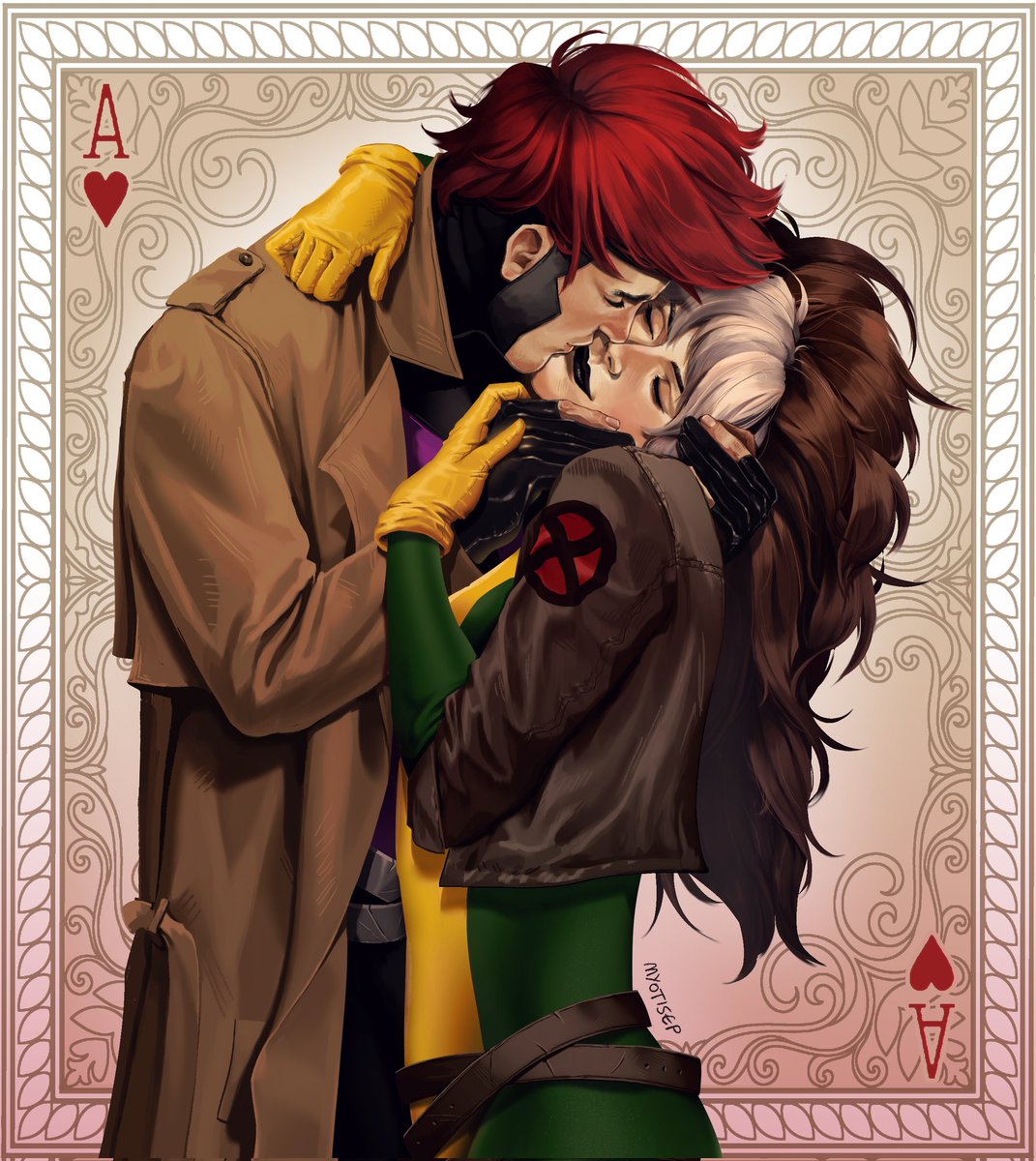 ❣️ #ROMY 

#Gambit #Rogue #Xmen #fanart