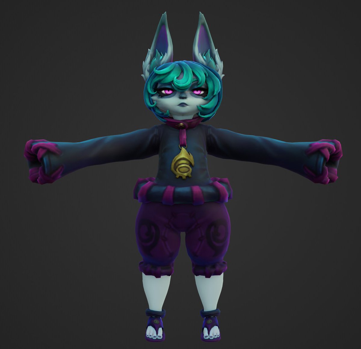 DatsukiLIV's tweet image. Después de un tiempo, logré crear algo rudimentario, Pero da la impresión de que tiene cabello completo.

No sé Modelar 

After a while, I managed to create something rudimentary, but it gives the impression that it has a full head of hair.

I don't know how to model.

#Vex #Lol