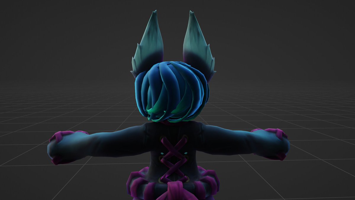 DatsukiLIV's tweet image. Después de un tiempo, logré crear algo rudimentario, Pero da la impresión de que tiene cabello completo.

No sé Modelar 

After a while, I managed to create something rudimentary, but it gives the impression that it has a full head of hair.

I don't know how to model.

#Vex #Lol