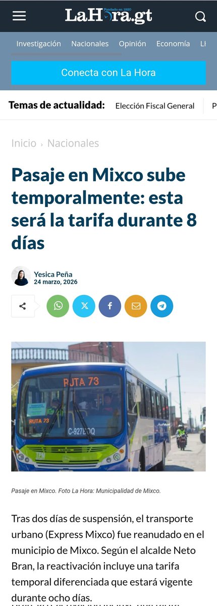 DSanchinelliGT's tweet photo. Bueno DGT, como ya hay subsidio... Unos operativos para los transportistas que le subieron al pasaje, no caerían mal. Así limpian un poco la imagen, diría yo. @CIV_Guatemala https://t.co/iZSInGuZJD