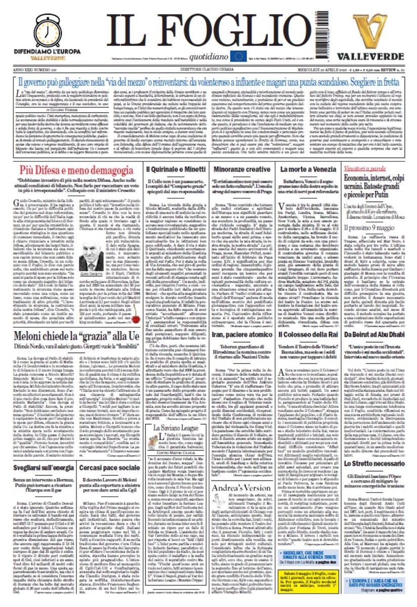 Il Foglio tweet media