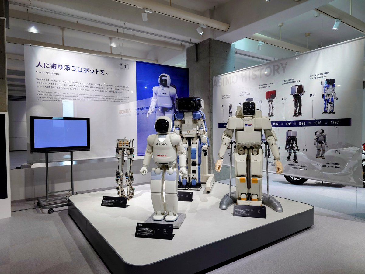 hiroi165's tweet photo. ASIMO🤖
ASIMOの前身である二足歩行ロボット「P2」が、アメリカ電気電子学会から「IEEEマイルストーン」に認定されました👏
#ASIMO #Honda
#ホンダコレクションホール https://t.co/pxFiAjcJXc