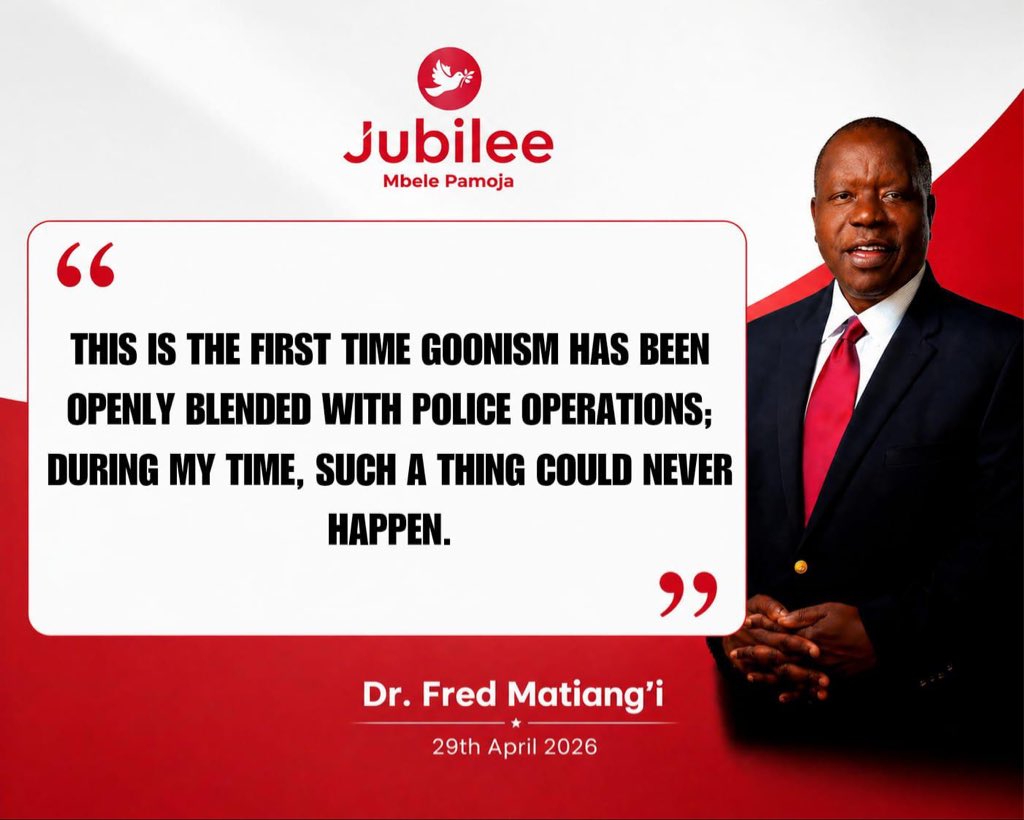 Dr. Fred Matiang'i (@realmatiangi) on Twitter photo 