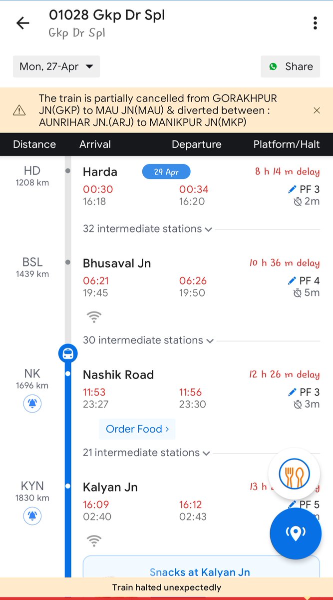 सरकार ने जनता के लिये स्पेशल ट्रेन निकाली है ताकी जीने टीकट ना मिले वो इस ट्रेन से अपने गनतवय को पहूच जाये।और यात्रा मंगल मय करे लेकिन जब ये स्पेशल ट्रेन 12 से 15 घंटा लेट चलेगी तो टिकट मिलने का कुछ लाभ है जनता को सरकारे पिछले 12 साल से चुना लगा रही है लेकिन जनता है की ...🤐🤡