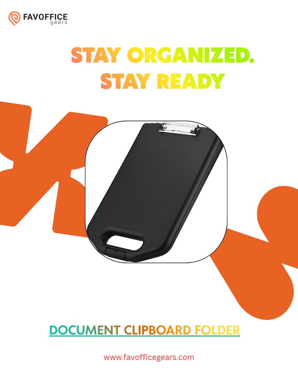 favofficegears's tweet image. Document Clipboard Folder

Keep documents in placeDocument Clipboard Folder — secure, organized &amp;amp; easy to use anywhere.Work smarter ✨

Shop now:
favofficegears.com/en/product/doc…

#OfficeSupplies #Organization #WorkEssentials