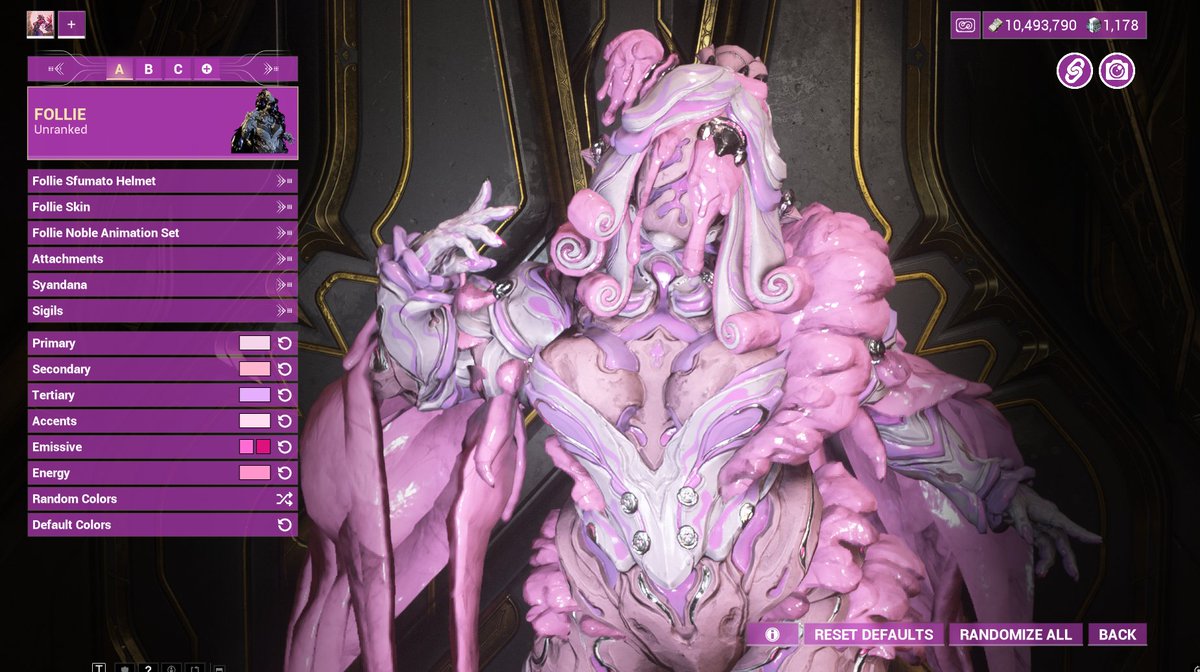pampurins's tweet photo. Follie 🩷 #Pinkframe #Warframe https://t.co/CNk8pdqzS6