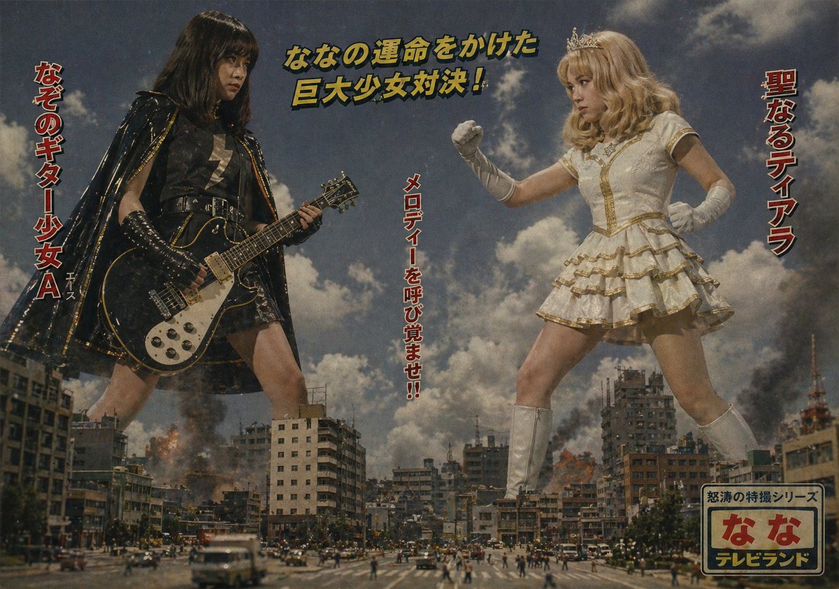 てんしくん6月号 なぞの少女なな大特集 #昭和の日