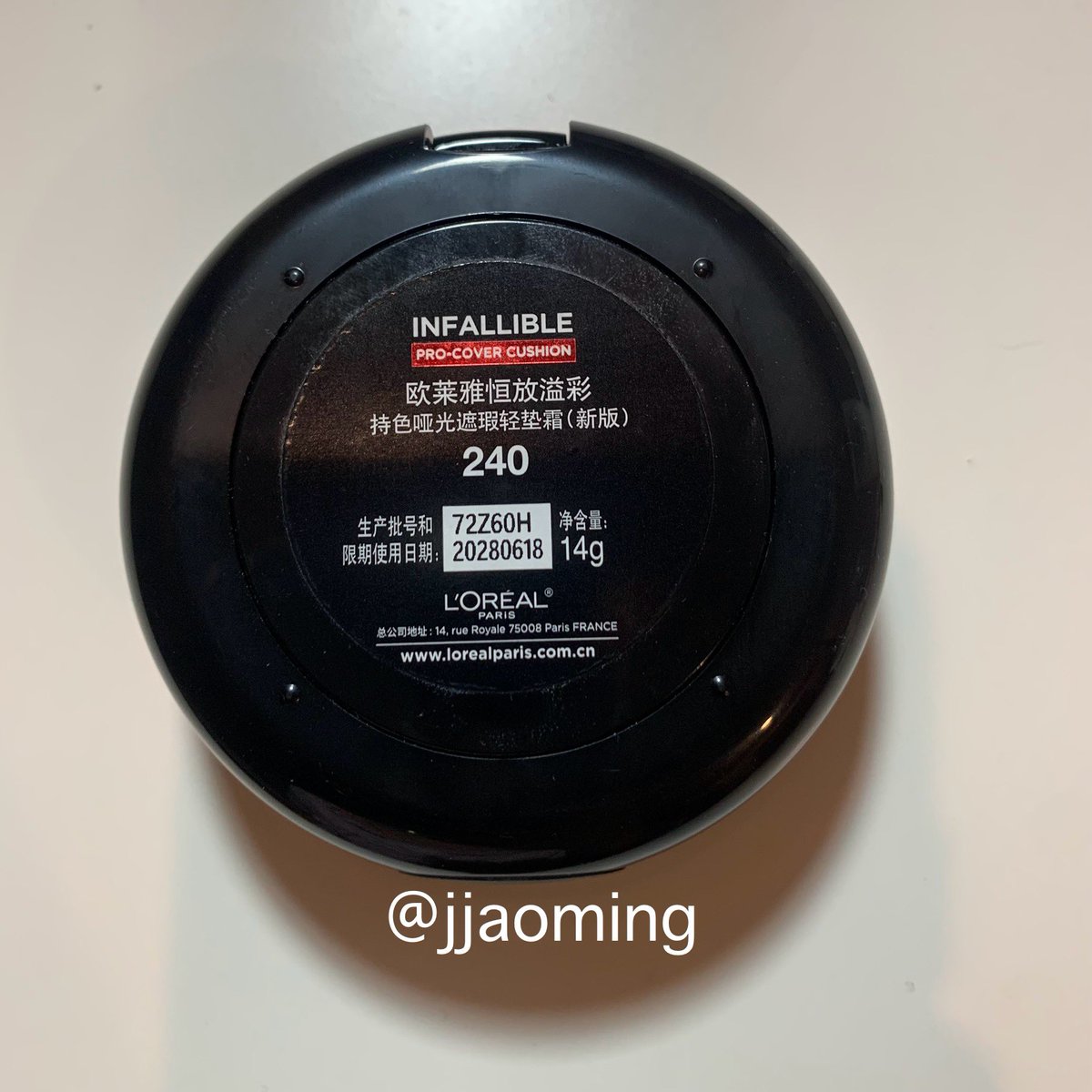 jjaoming's tweet photo. คุชชั่น L’oreal 240
ใช้แล้ว เหลือประมาณ 80%
200 บาท

**พัฟขาดนิดหน่อยใช้งานได้ปกติ https://t.co/6gwxIvYSe0