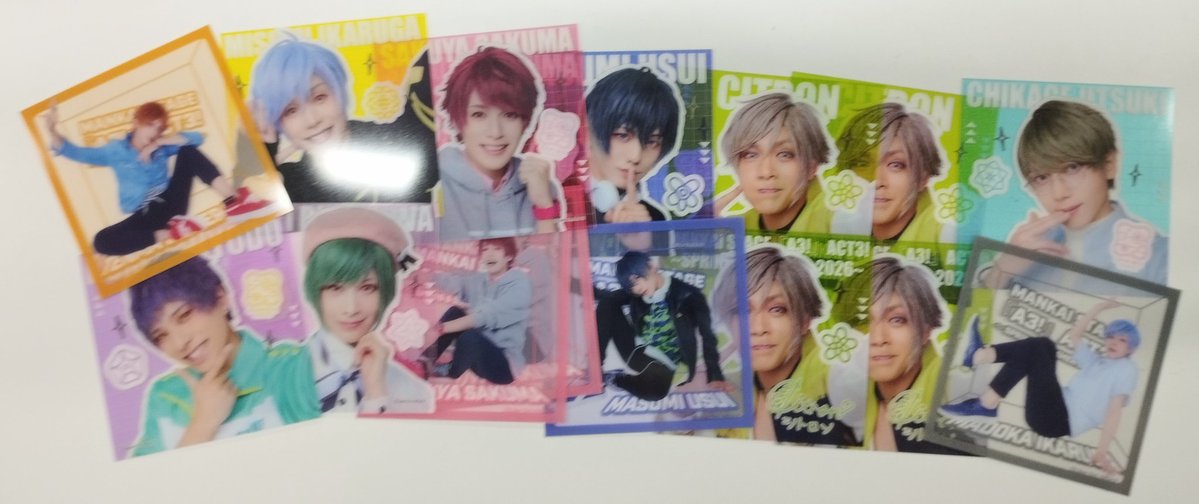 入荷情報】 MANKAI STAGE『A3!』ACT3! ～SPRING & SUMMER 2026～ より