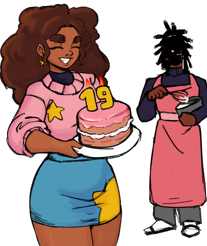 AdHadd_art's tweet photo. Happy Birthday Rria🗣️

She's forever 19 until I get off my ass and start writing her story😭 https://t.co/aFsVovxSg2