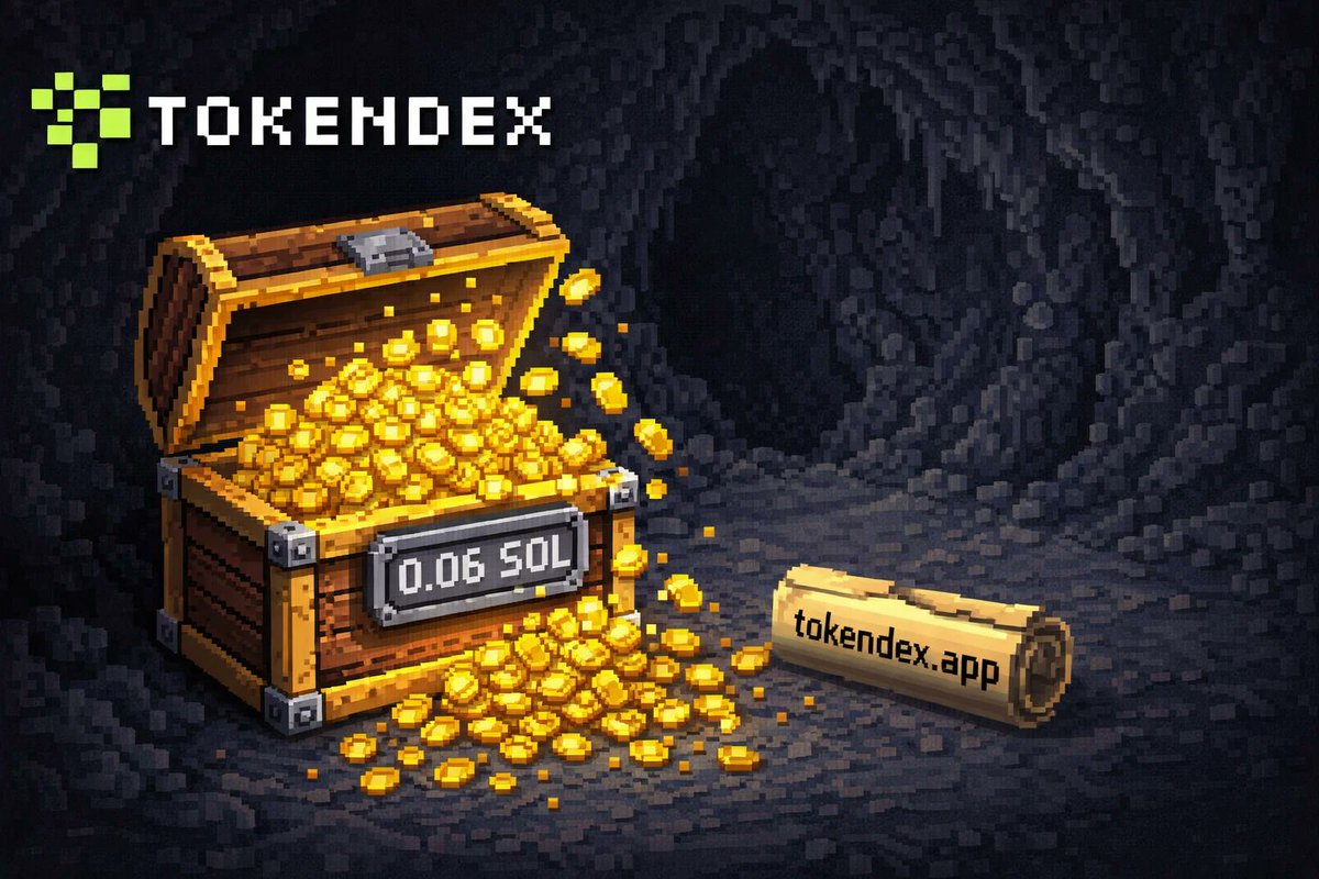 tokendexapp's tweet image. Smart token deployment on Solana
0.06 SOL to create
Free mint, burn, NFT, airdrop
Liquidity routed to Raydium without platform fees
Tokendex.app
#TokenLaunch #DeFiTools #SolanaBuilders #Web3