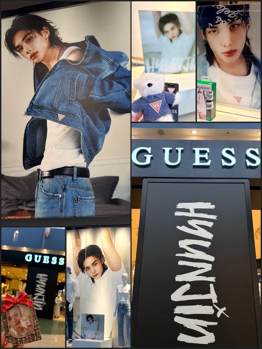 HanaStay0320's tweet image. GUESS行ってヒョンジンくん見てきたよ❤️❤️❤️
はぁ～ビジュ良すぎてたまらなくかっこいい❤️❤️❤️

このドデカいHYUNJINの文字も最高にかっこよくて目立ってた✨

そして、
キーリング買っちゃった🧸💕
 
 #HYUNJINxGUESS #GUESS