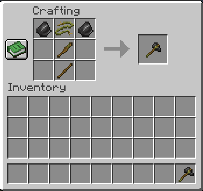 kayladarling_xx's tweet image. wooden haft and flint hatchet recipes ♥️
#terranova #minecraft #minecraftmods
ps: art thanks to @kaycicle