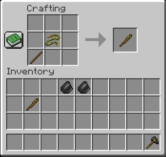 kayladarling_xx's tweet image. wooden haft and flint hatchet recipes ♥️
#terranova #minecraft #minecraftmods
ps: art thanks to @kaycicle