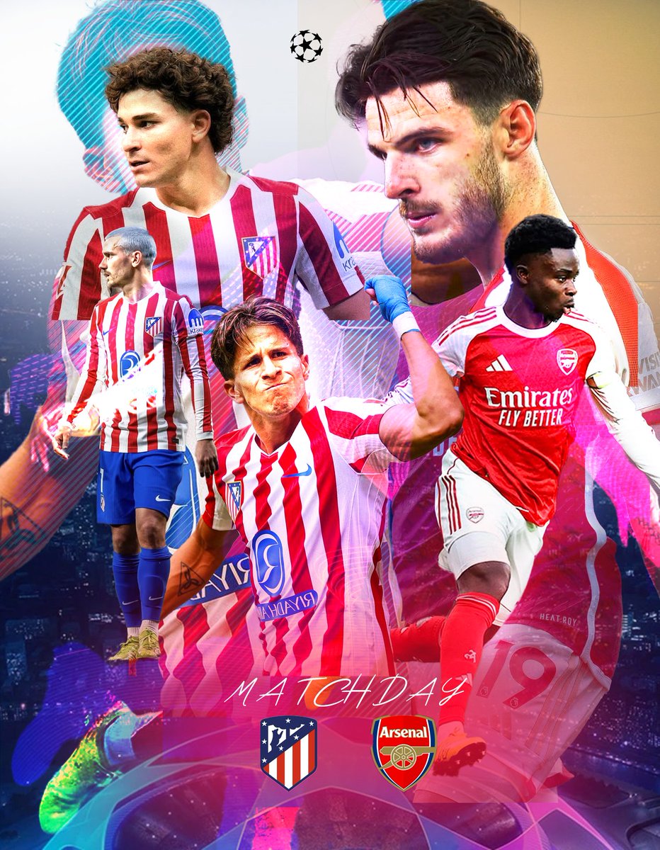 BenjaminManjolo's tweet image. #soccer #uefachampionsleague #designs #kurupt #atleticomadrid #arsenal