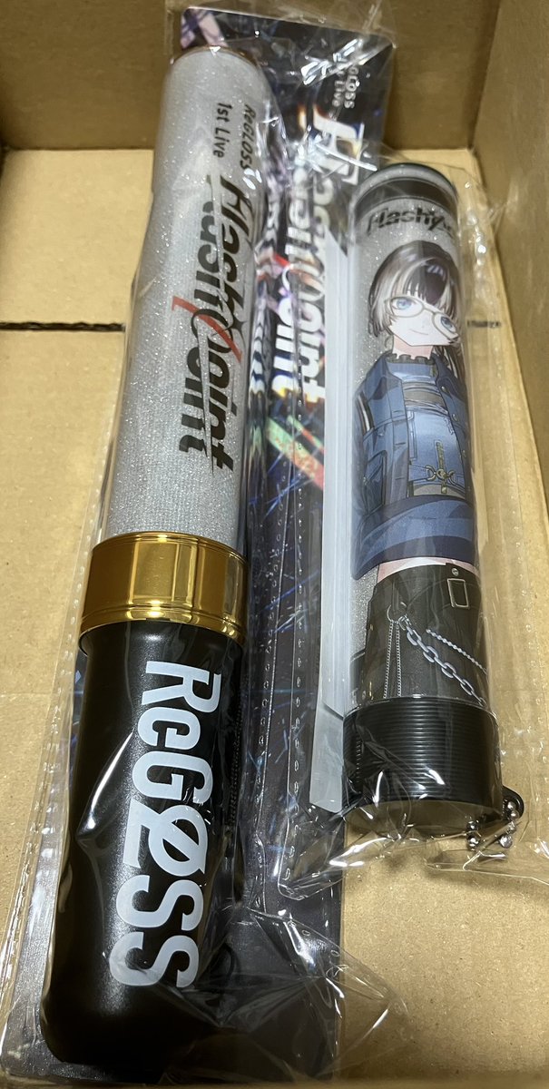 ReGLOSSの有明アリーナのFlashpointのグッズ届いた🥰🥰 LIVE終わった後